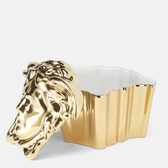 Versace Medusa Porcelain Box - Picture 2 of 4